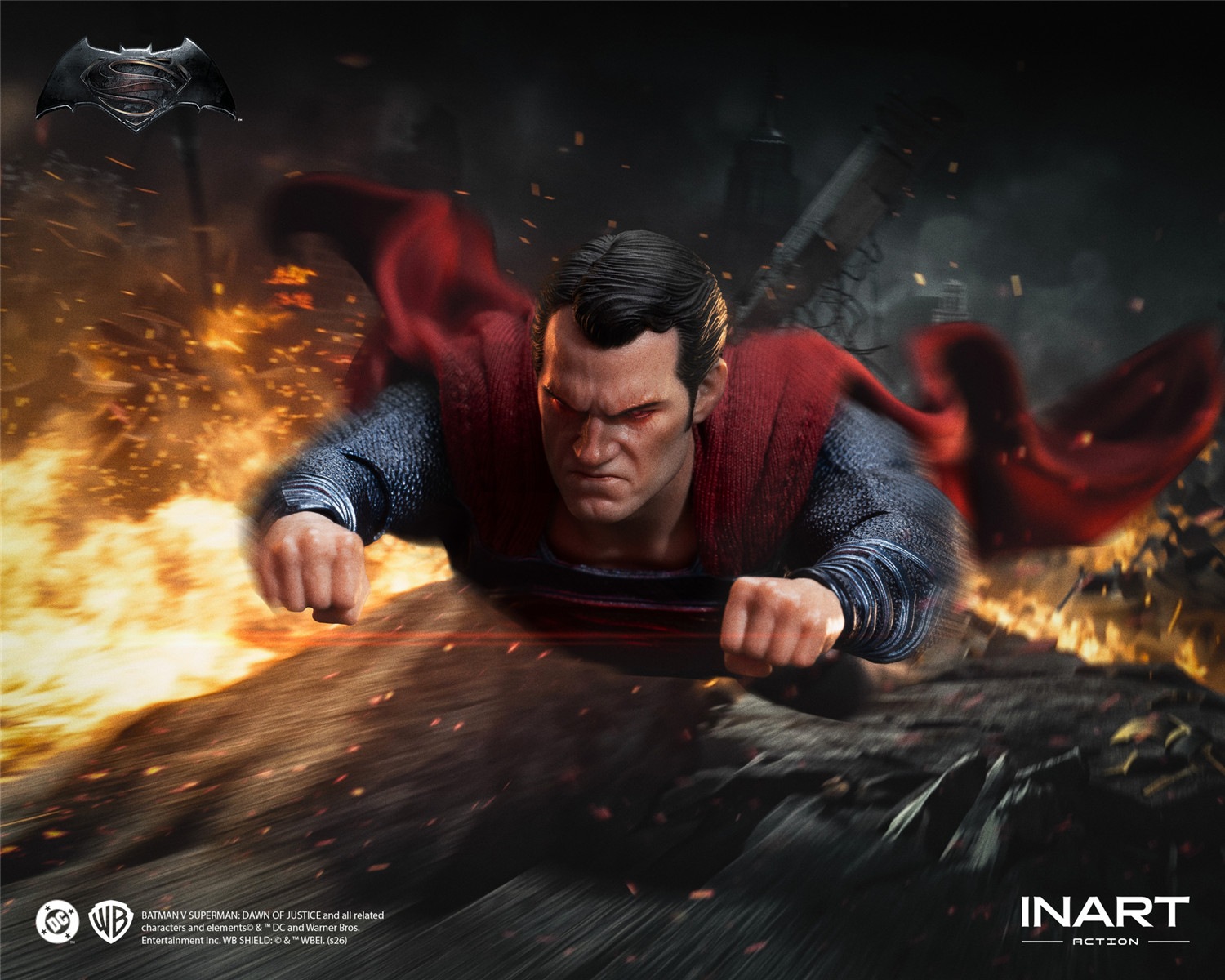 予約 INART Action 『バットマン vs スーパーマン ジャスティスの誕生