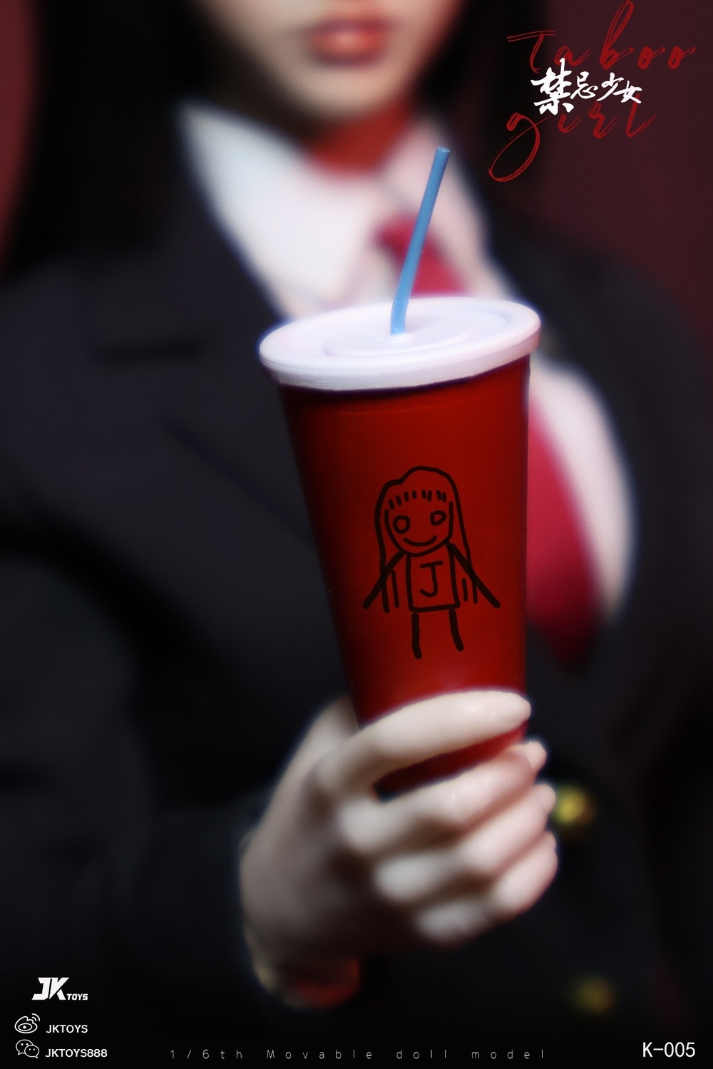 JKTOYS 1/6 禁忌の少女 K-005 Taboo girl Tomie cosplay version