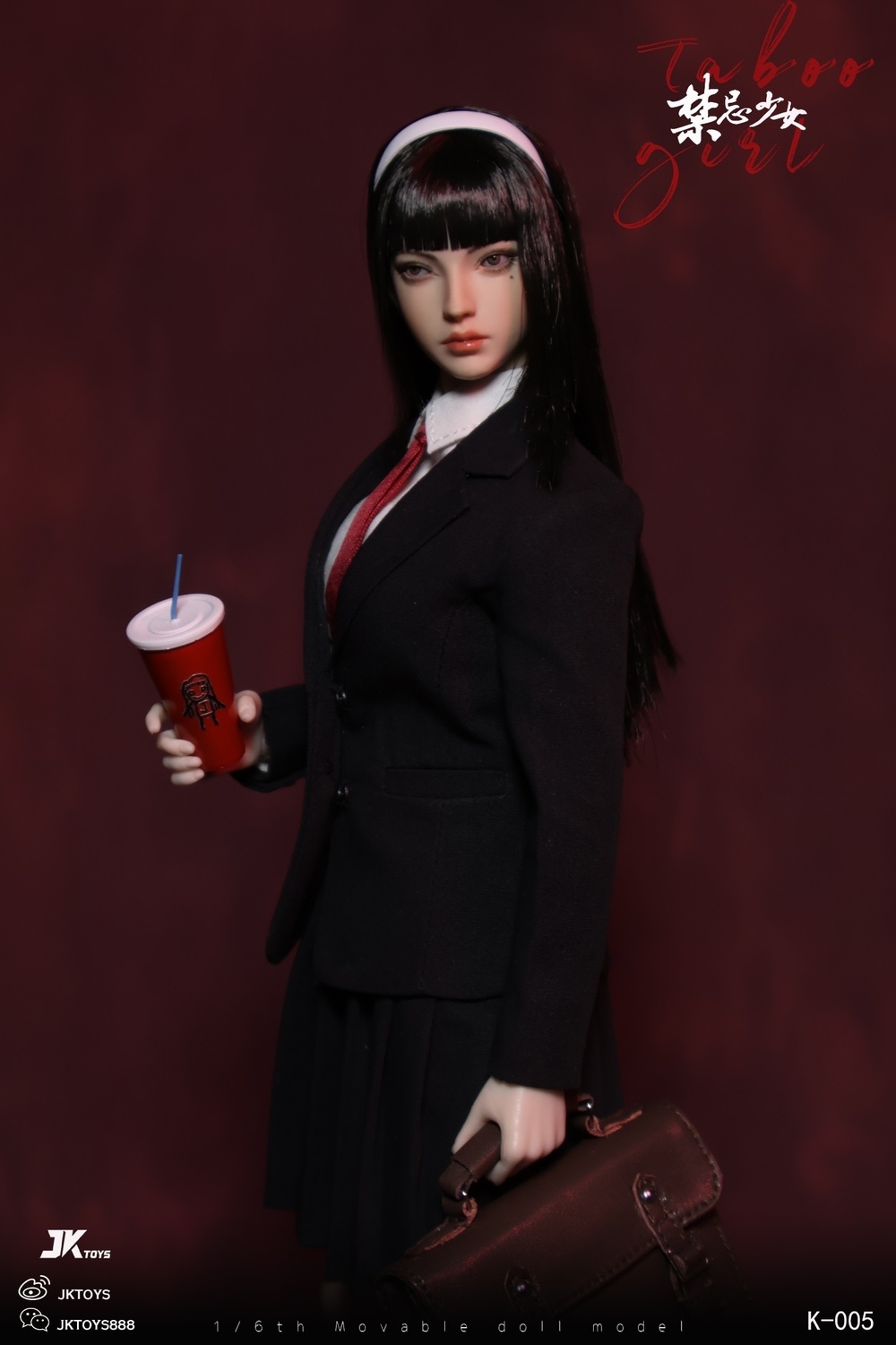 JKTOYS 1/6 禁忌の少女 K-005 Taboo girl Tomie cosplay version