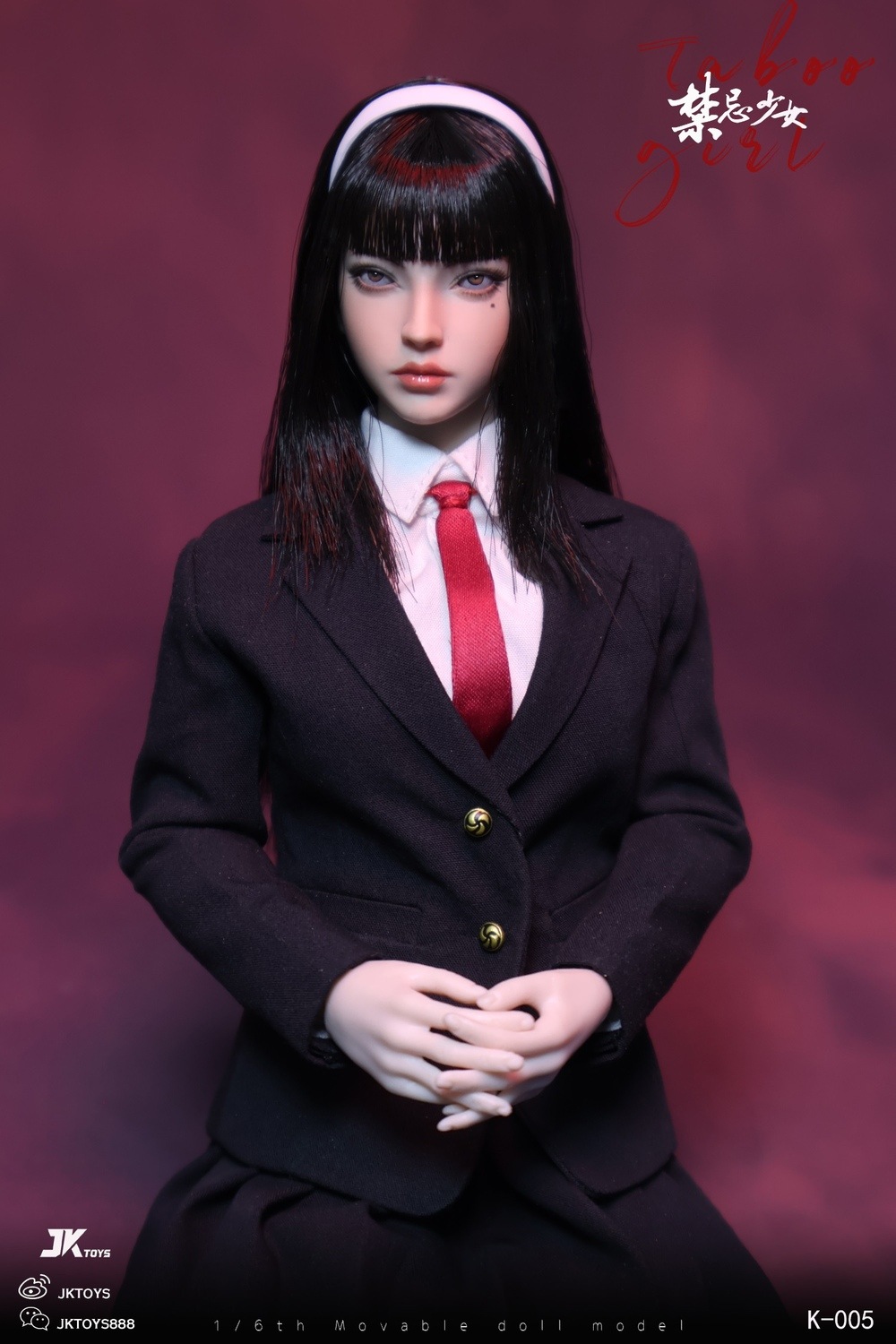 JKTOYS 1/6 禁忌の少女 K-005 Taboo girl Tomie cosplay version
