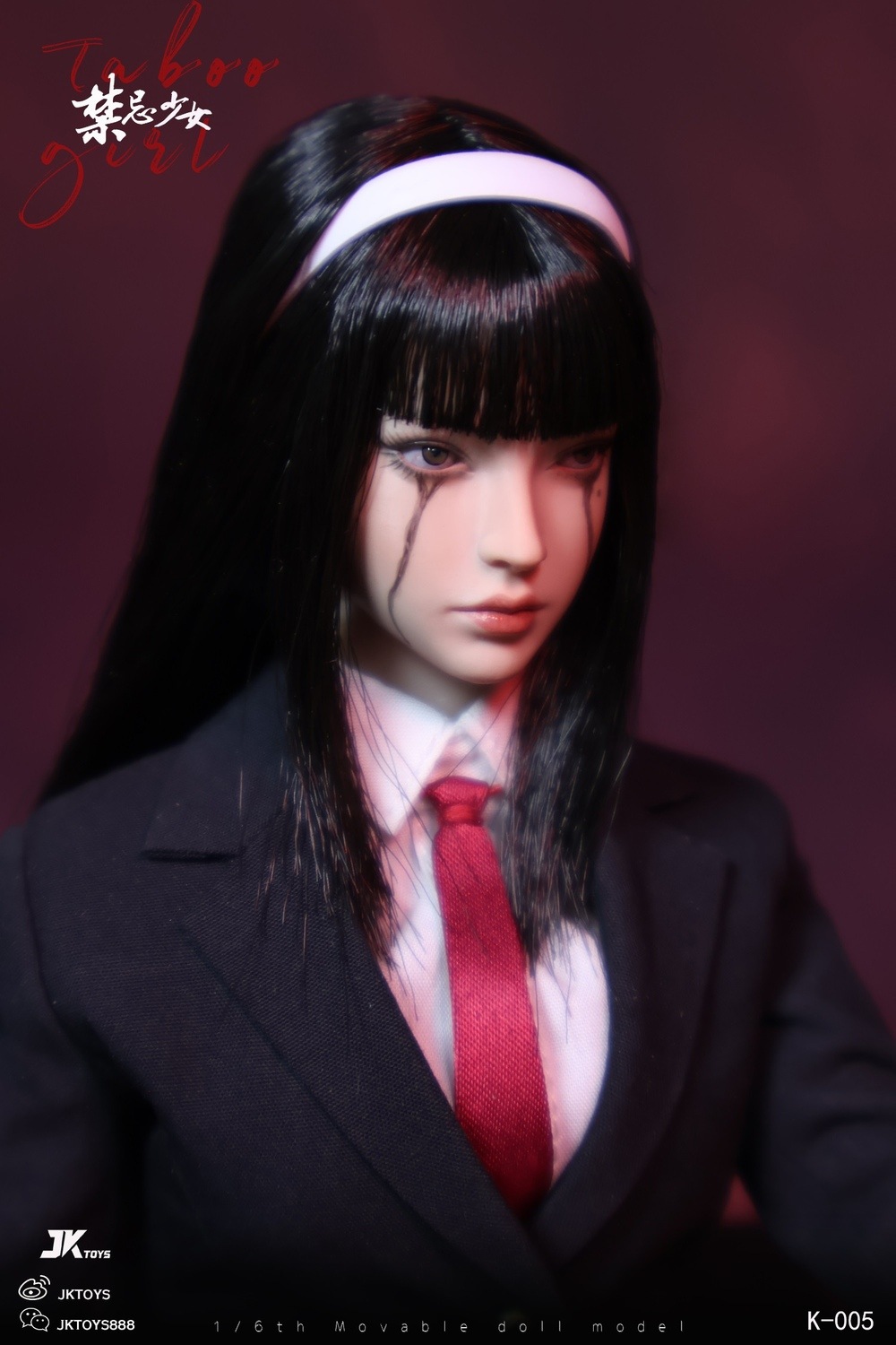 JKTOYS 1/6 禁忌の少女 K-005 Taboo girl Tomie cosplay version