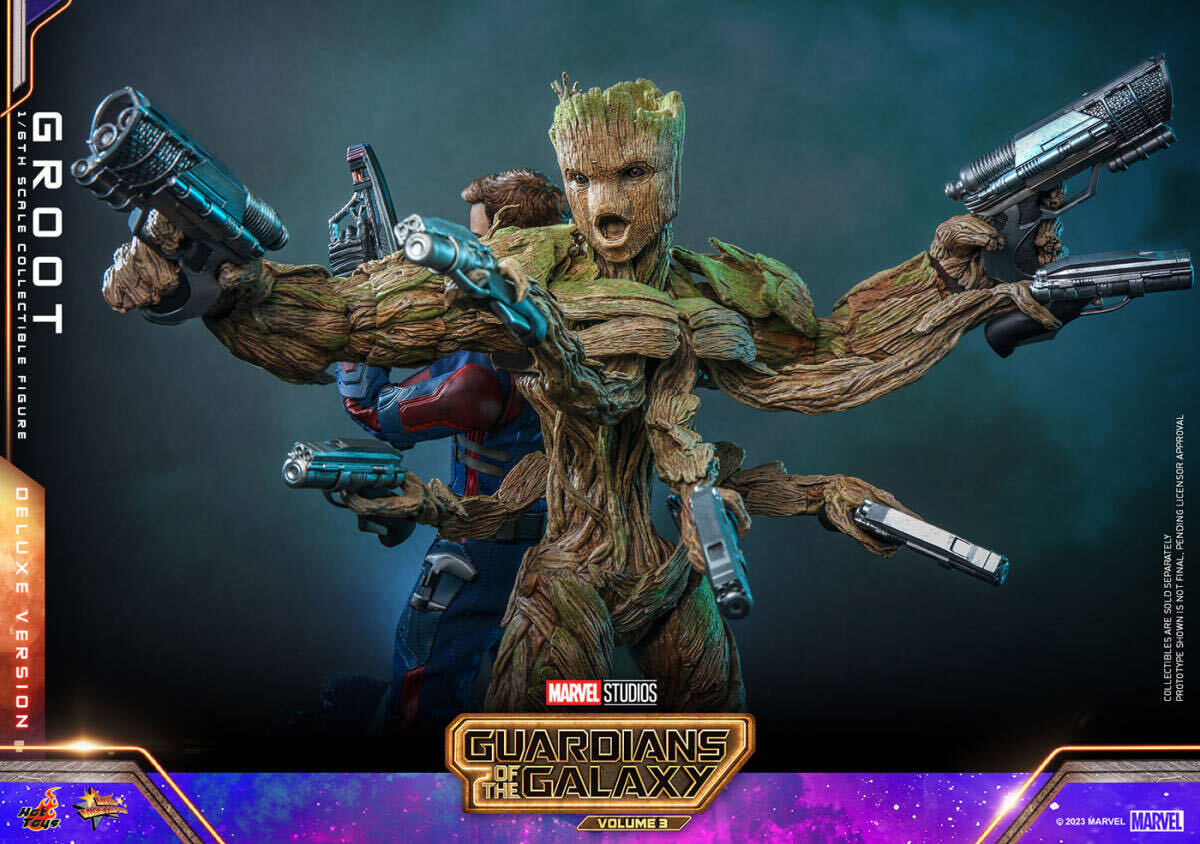ホットトイズ 1/6 ガーディアンズ・オブ・ギャラクシー Vol.3 グルート