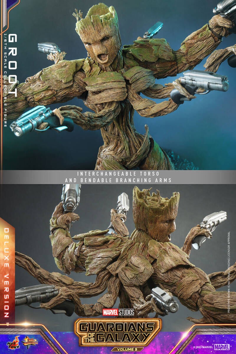 ホットトイズ 1/6 ガーディアンズ・オブ・ギャラクシー Vol.3 グルート