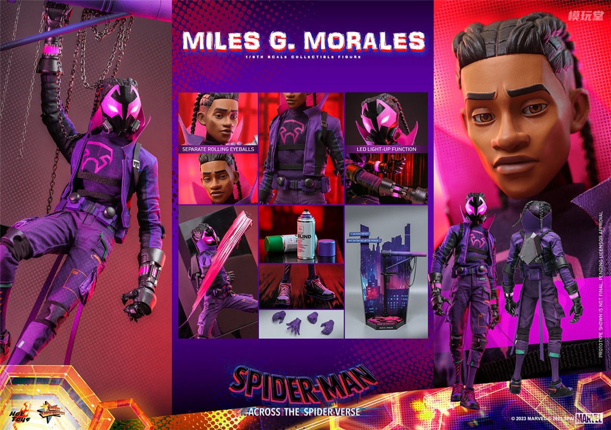 ホットトイズ 1/6 スパイダーマン：アクロス・ザ・スパイダーバース