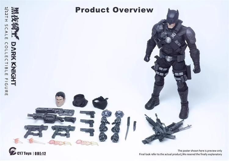 CY7 TOYS 1/12 ダーク ナイト 予約特典付き Dark Knight CY7 TOYS 1/12 ダーク ナイト 予約特典付き 未開封新品 Dark Knight