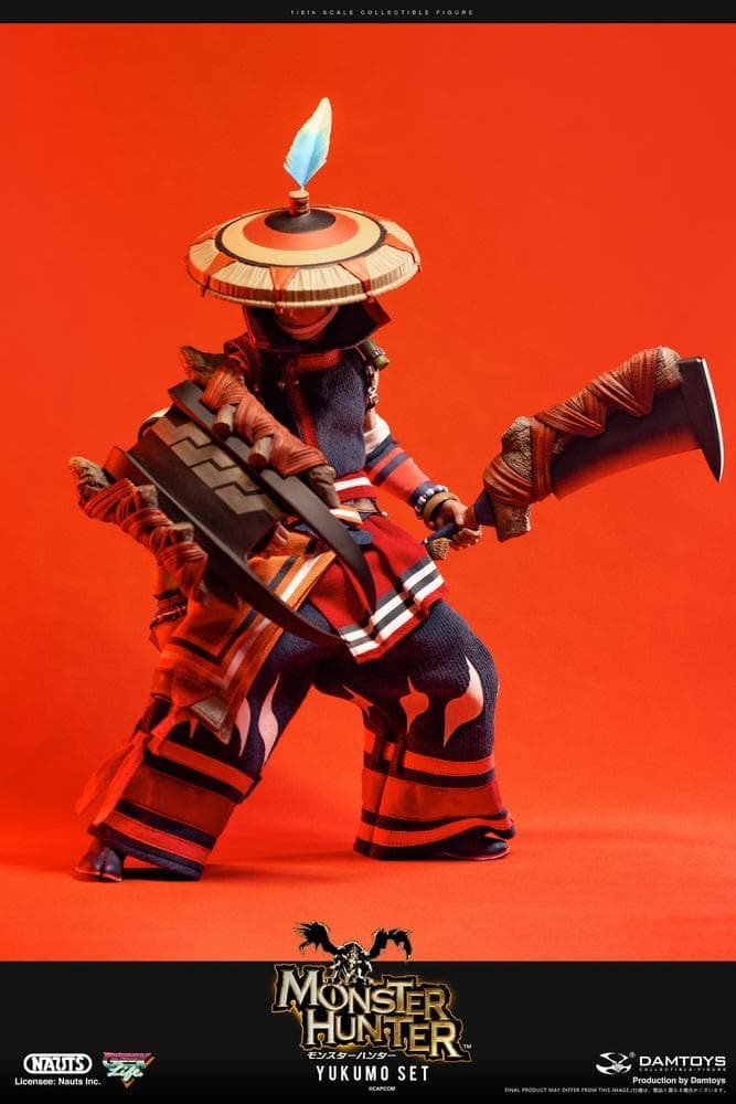 T*i様 5号機モンスターハンター 実機✨赤ロム付き✨ DAMTOYS x NAUTS 1/6 『モンスターハンター』 ユクモノ セット 通常版