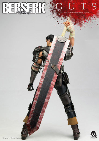 Threezero 1/6 ベルセルク ガッツ 黒い剣士 再販.Ver 未開封新品