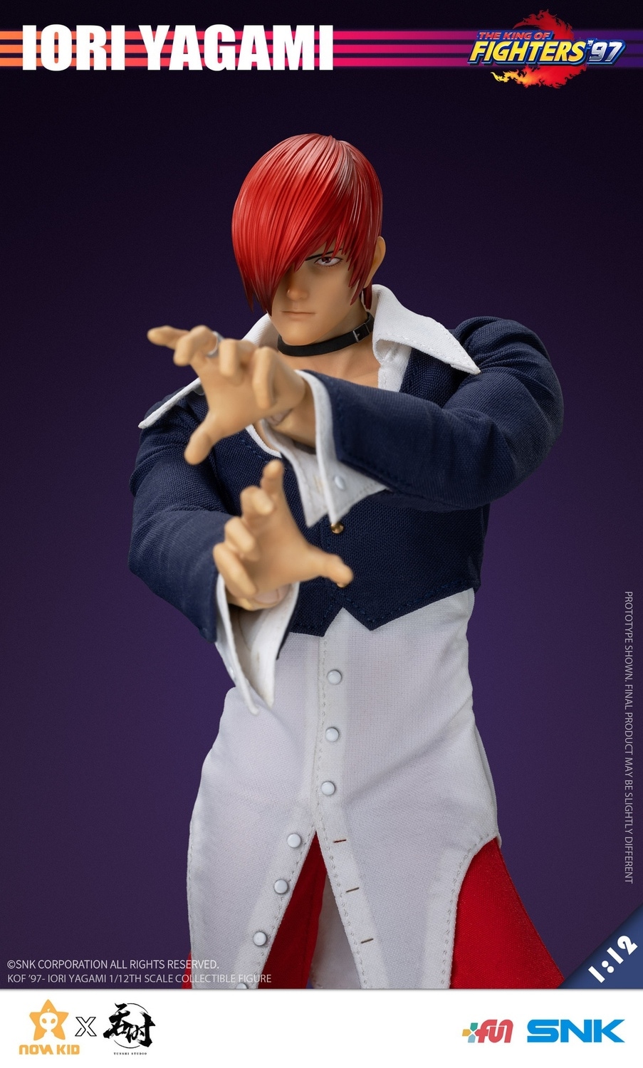 KOF 八神庵　ブロマイド　コンプリートセット　未開封　SNK 送料無料 1/6 Worldbox KF100 KOF Iori Yagami 八神 庵 豪華版