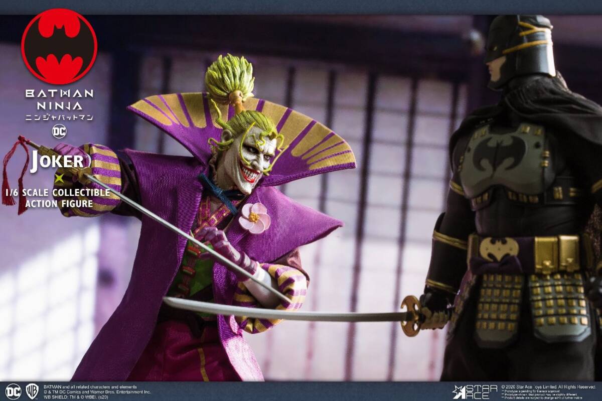 Star Ace Toys 1/6 ニンジャ バットマン ジョーカー 通常.Ver 未開封