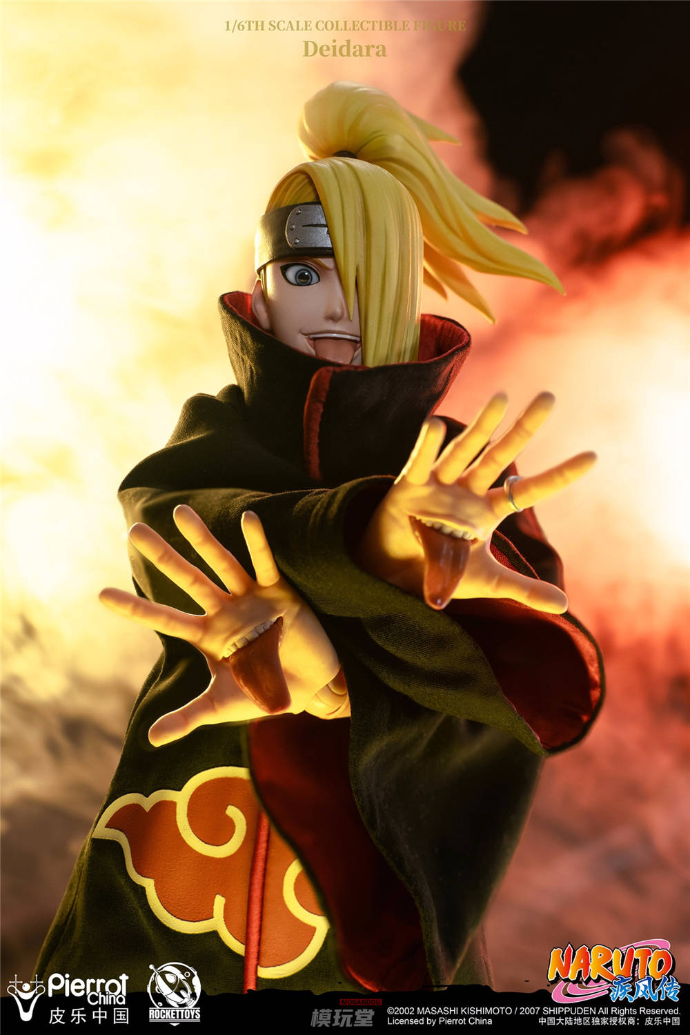 RocketToys1/6NARUTO ナルト デイダラ 特典付 ROC-008 RocketToys 1/6 『NARUTO -ナルト-』 デイダラ 初回予約特典付