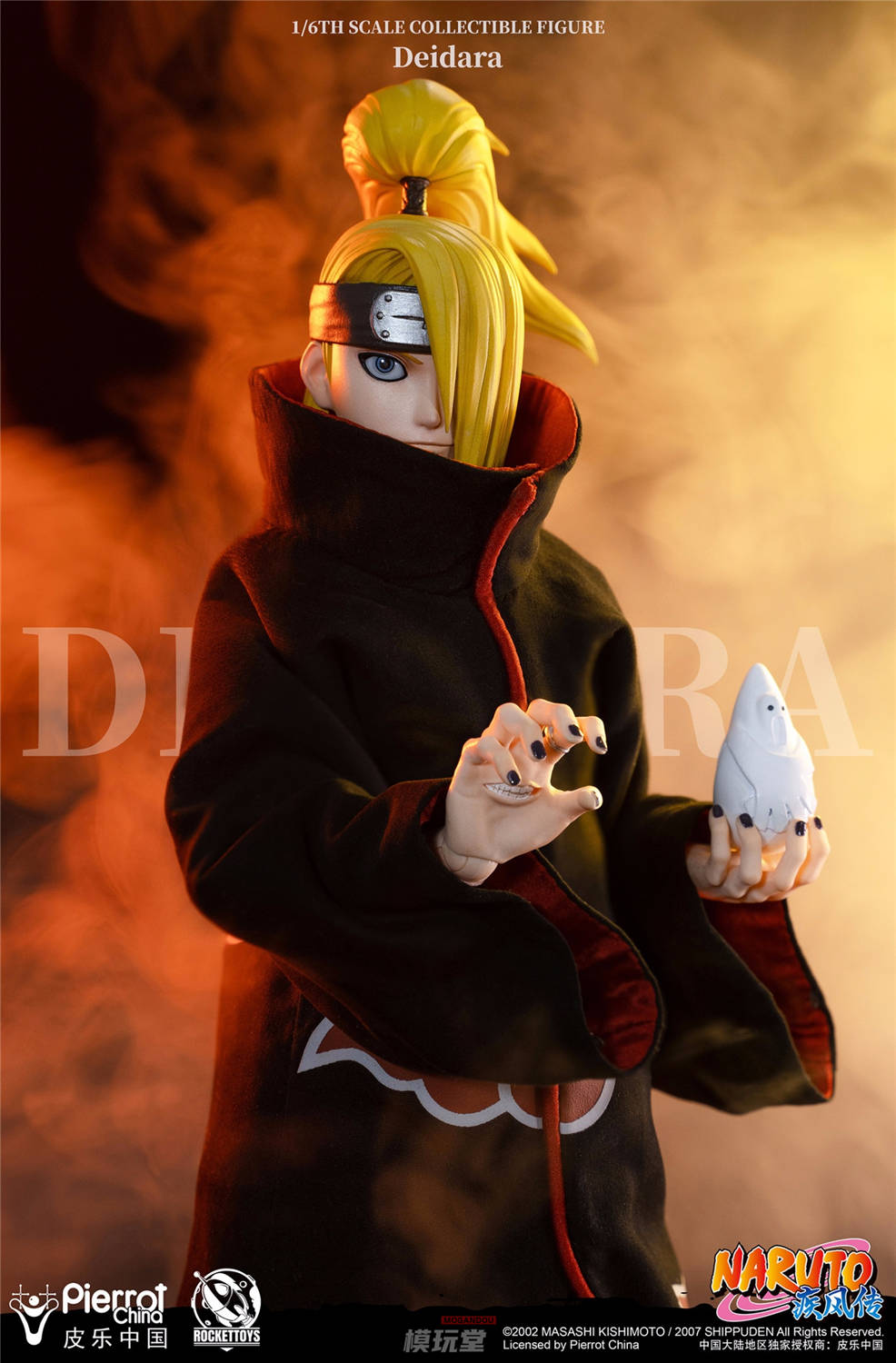 RocketToys1/6NARUTO ナルト デイダラ 特典付 ROC-008 RocketToys 1/6 『NARUTO -ナルト-』 デイダラ 初回予約特典付