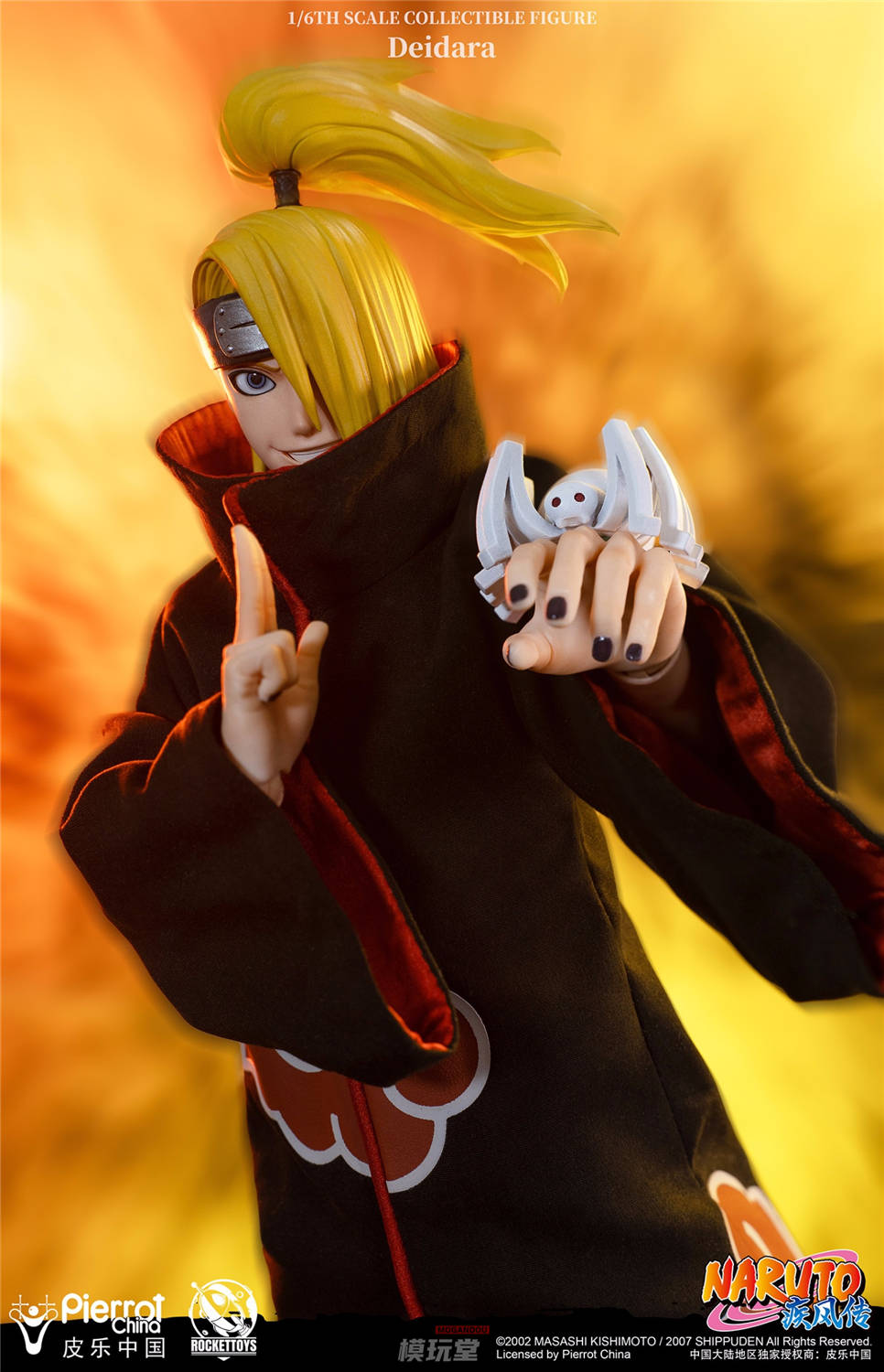 RocketToys 1/6 『NARUTO -ナルト-』 デイダラ 初回予約特典付