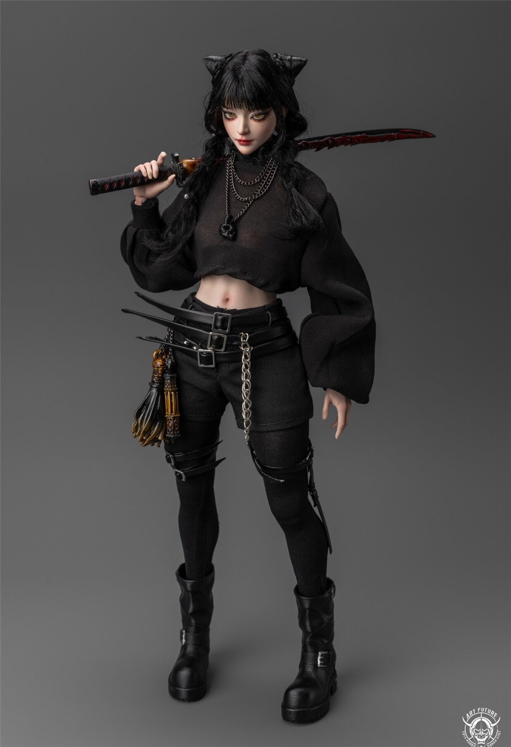 「Model2026」GATCustomBrass 数量限定品　値下げ可 予約 ART FUTURE 1/6 刀姫・猫又 Blade Princess: Nekomata