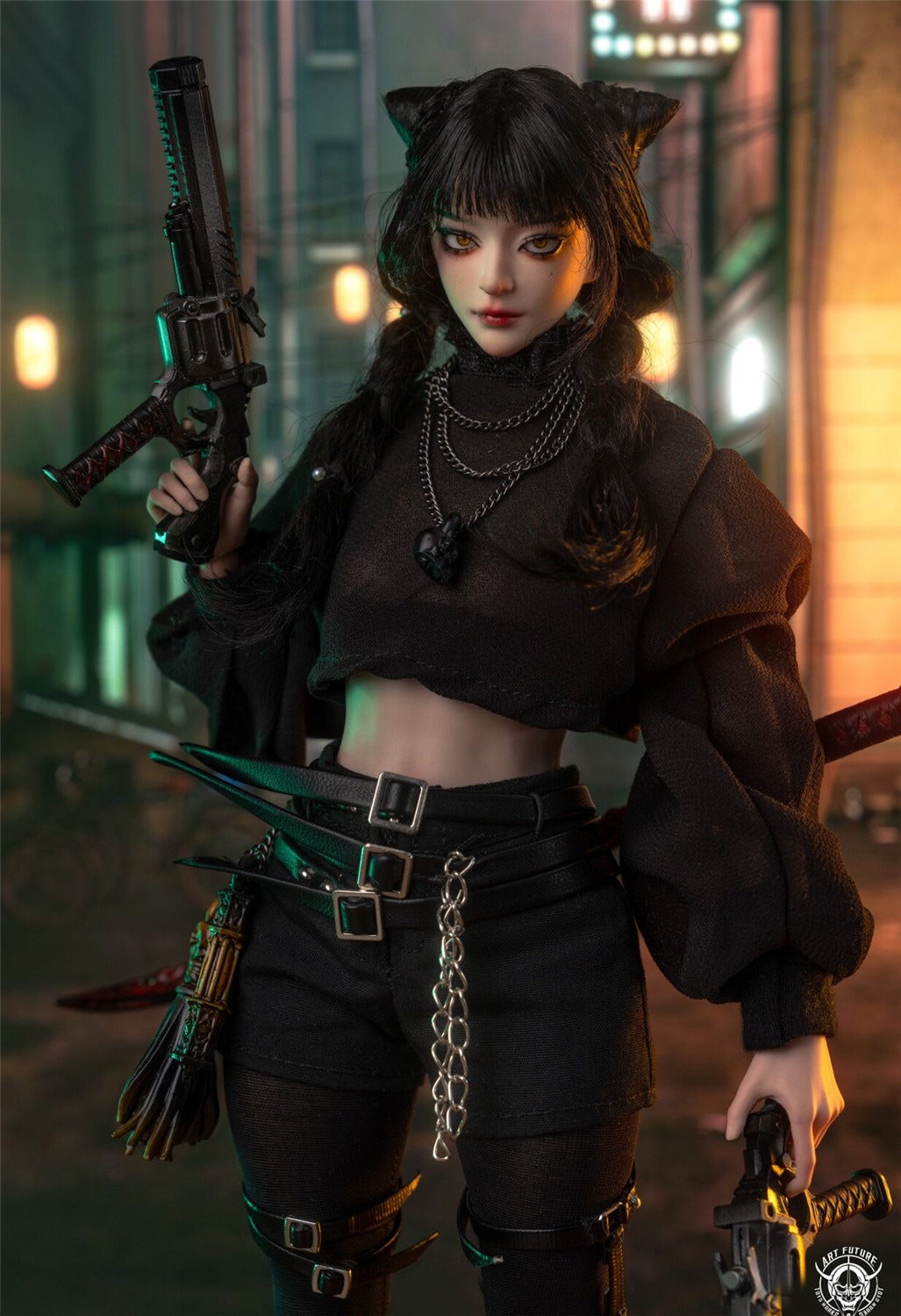 予約 ART FUTURE 1/6 刀姫・猫又 Blade Princess: Nekomata