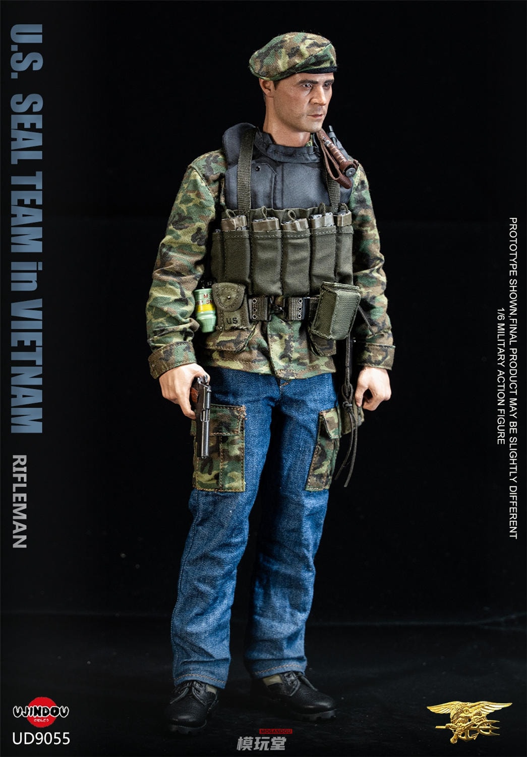 予約 UJINDOU 1/6 ベトナム戦争 米海軍シールズ ライフルマン