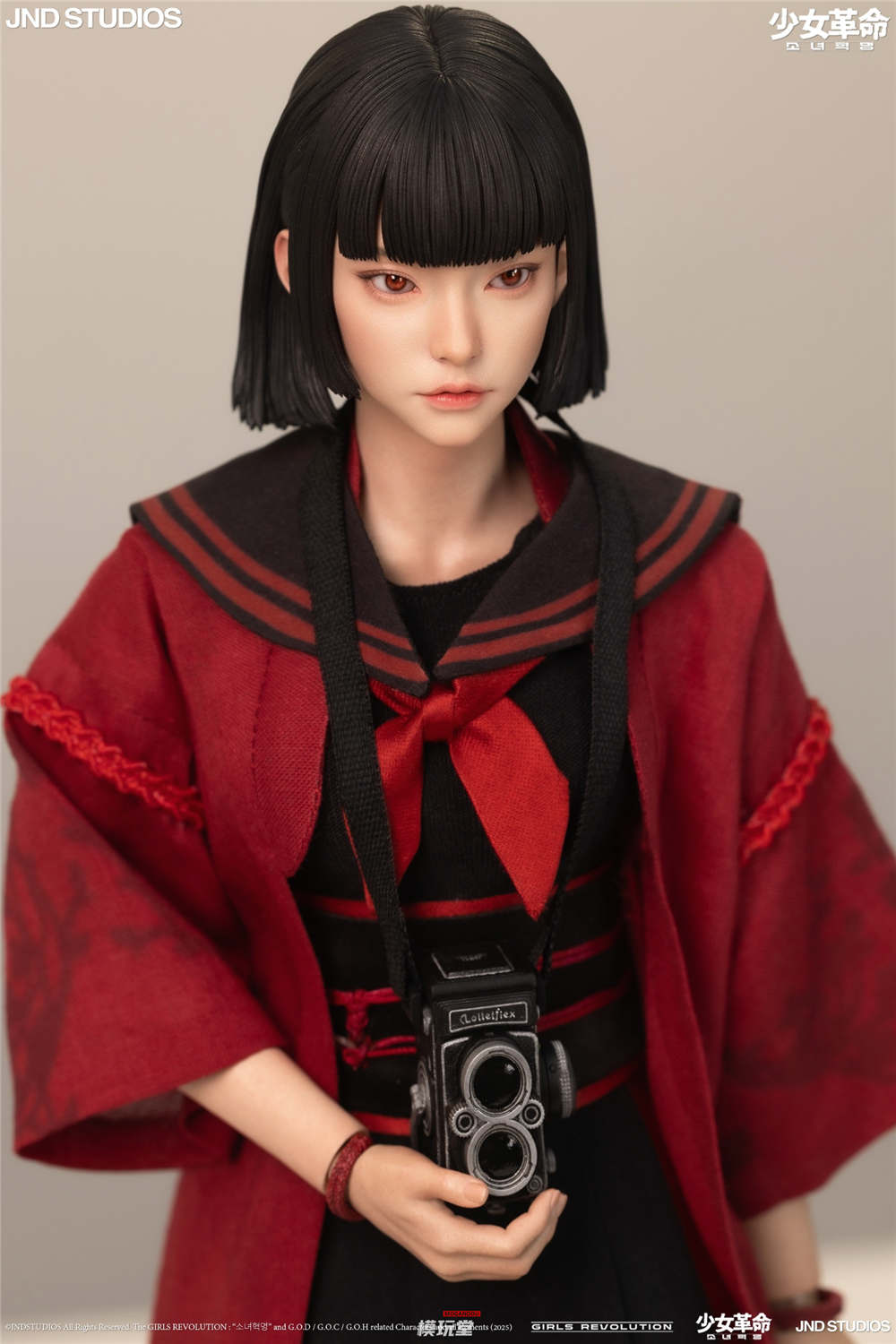 レフトン社　少女フィギュアセット 14 15 16 予約 JND Studios 1/6 『少女革命 シリーズ』 紅蓮 通常.Ver GSR-004