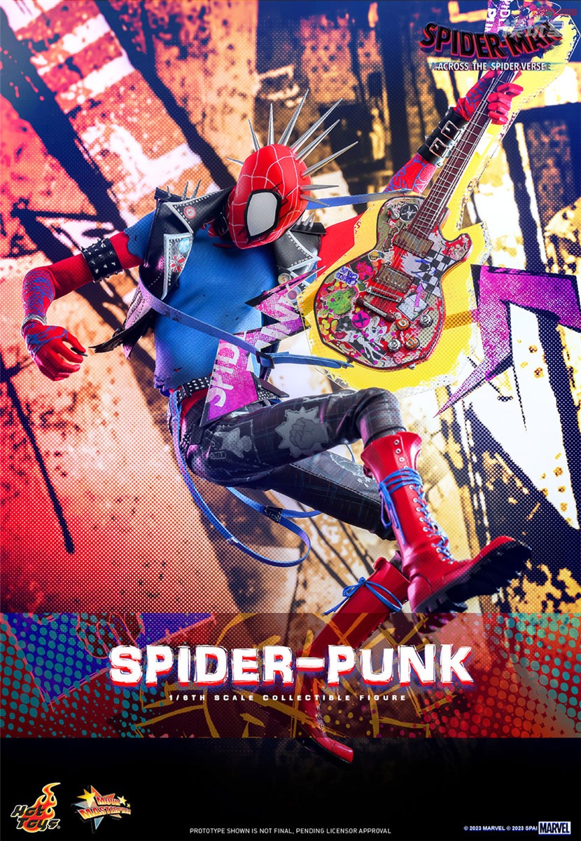 ホットトイズ 1/6 スパイダー・パンク 通常.Ver MMS726 ホットトイズ 1/6 スパイダーマン：アクロス・ザ・スパイダーバース
