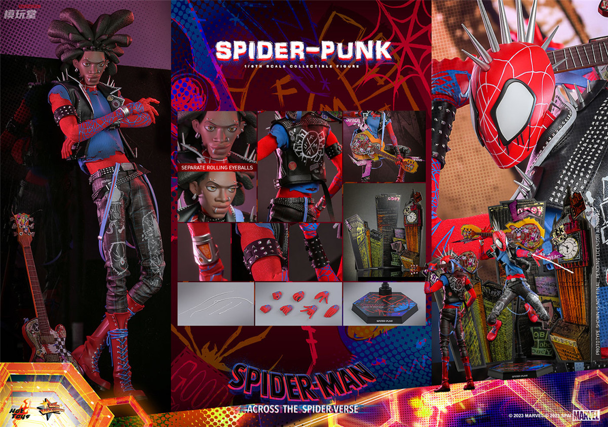 ホットトイズ 1/6 スパイダーマン:アクロス・ザ・スパイダーバース ホットトイズ 1/6 スパイダーマン:アクロス・ザ・スパイダーバース
