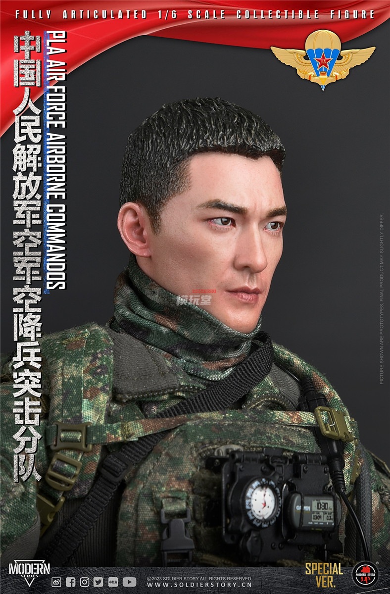 Soldier Story 1/6 中国人民解放軍空軍 特殊空挺部隊 DX.Ver