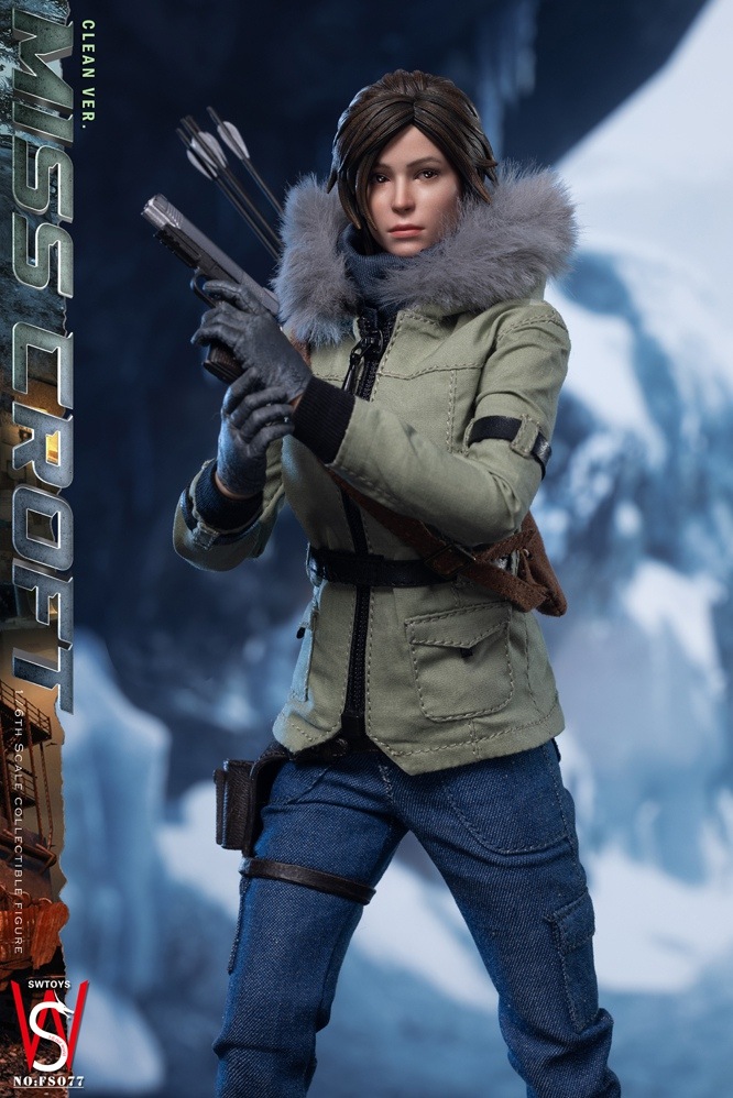 予約 SWTOYS 1/6 ミス・クロフト 通常.Ver FS077A/ バトルダメージ.Ver