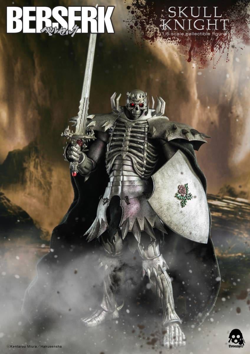 Threezero 1/6 ベルセルク 髑髏の騎士 限定版 喚び水の剣付き 三浦建