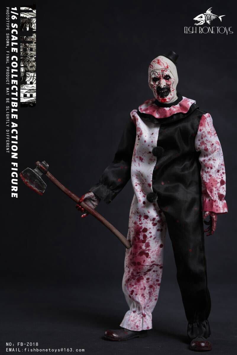 FISH BONETOYS 1/6 The Terrifier joker 予約特典付き FB-Z018 Action