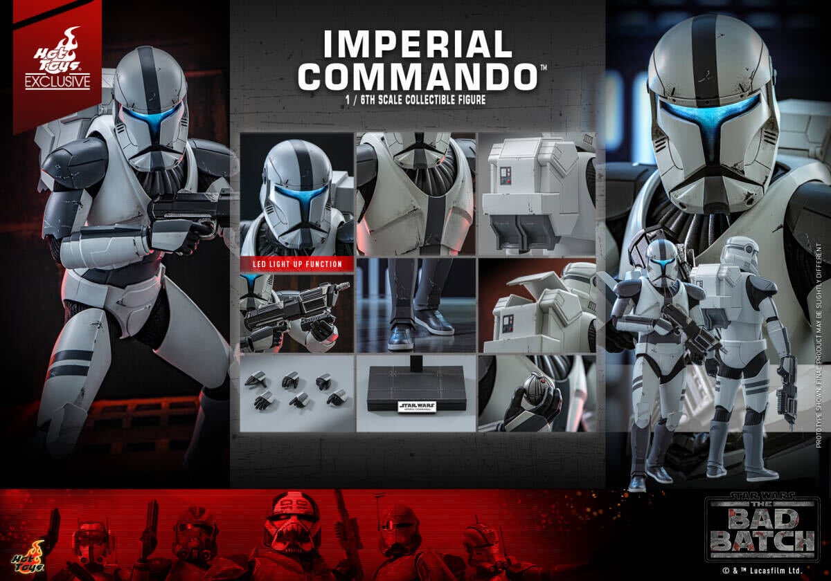 ホットトイズ 1/6 限定品 スター・ウォーズ バッド・バッチ