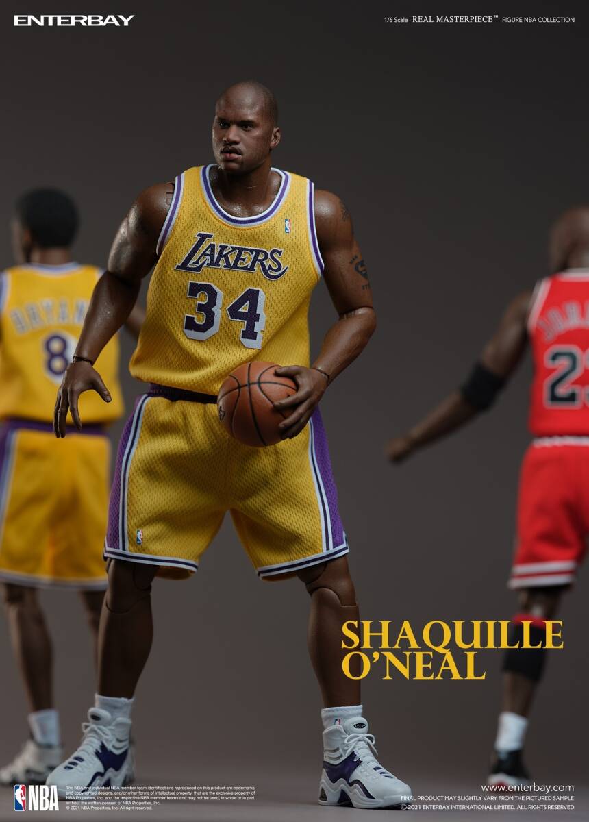 ENTERBAY 1/6 NBA 97-98 Season シャキール オニール 未開封新品 RM