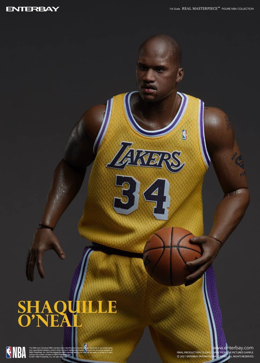 ENTERBAY 1/6 NBA 97-98 Season シャキール オニール 未開封新品 RM