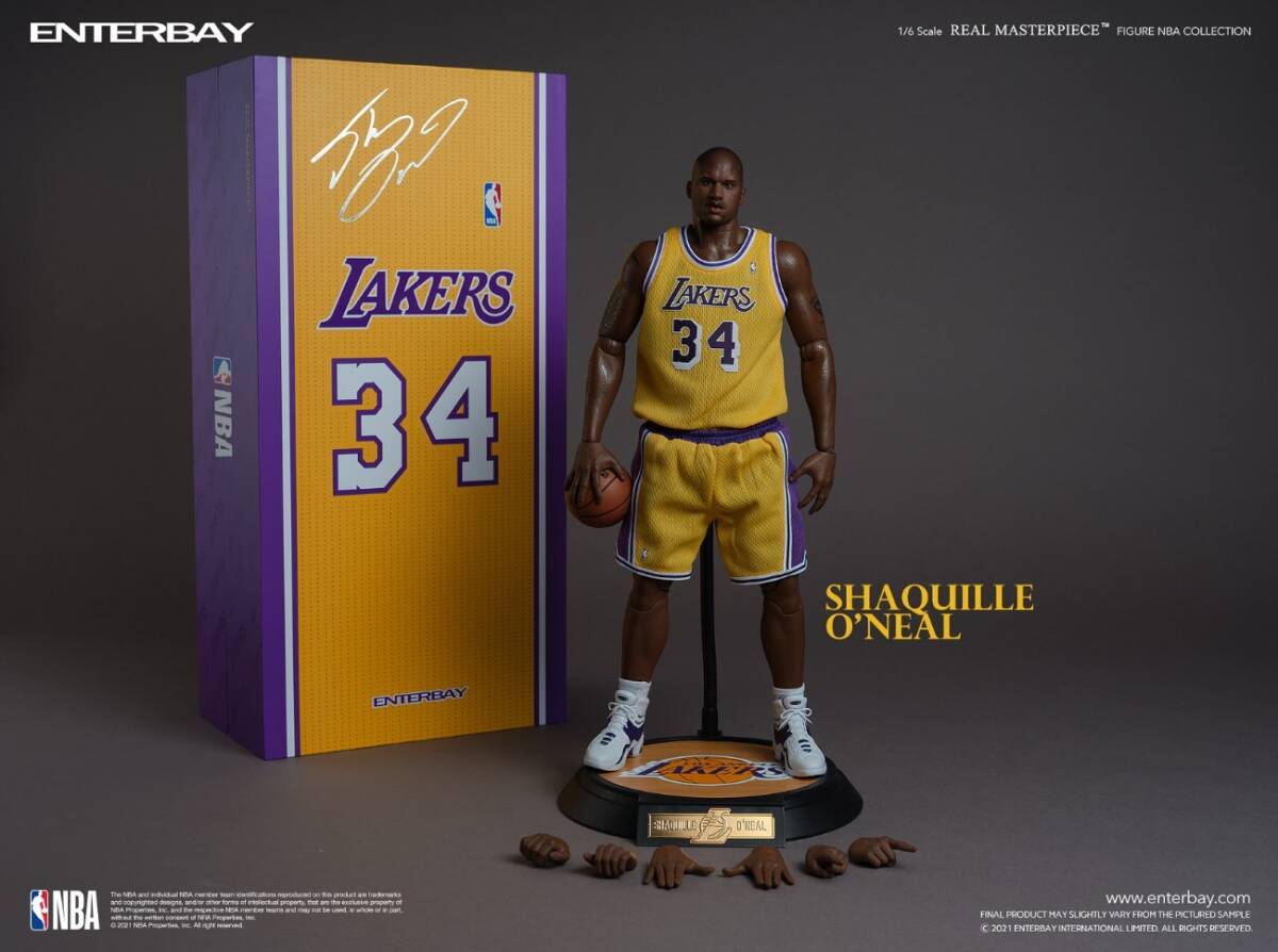 ENTERBAY 1/6 NBA 97-98 Season シャキール オニール 未開封新品 RM