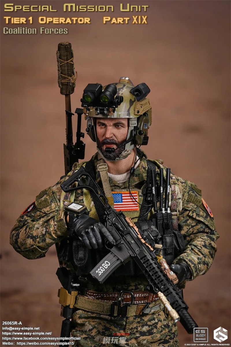 Easy&Simple 1/6 Special Mission Unit Tier1 Operator Part XIX
