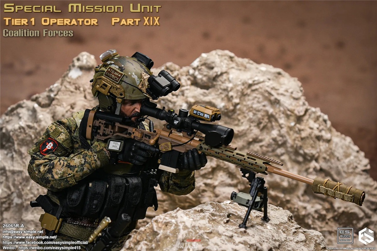 Easy&Simple 1/6 Special Mission Unit Tier1 Operator Part XIX