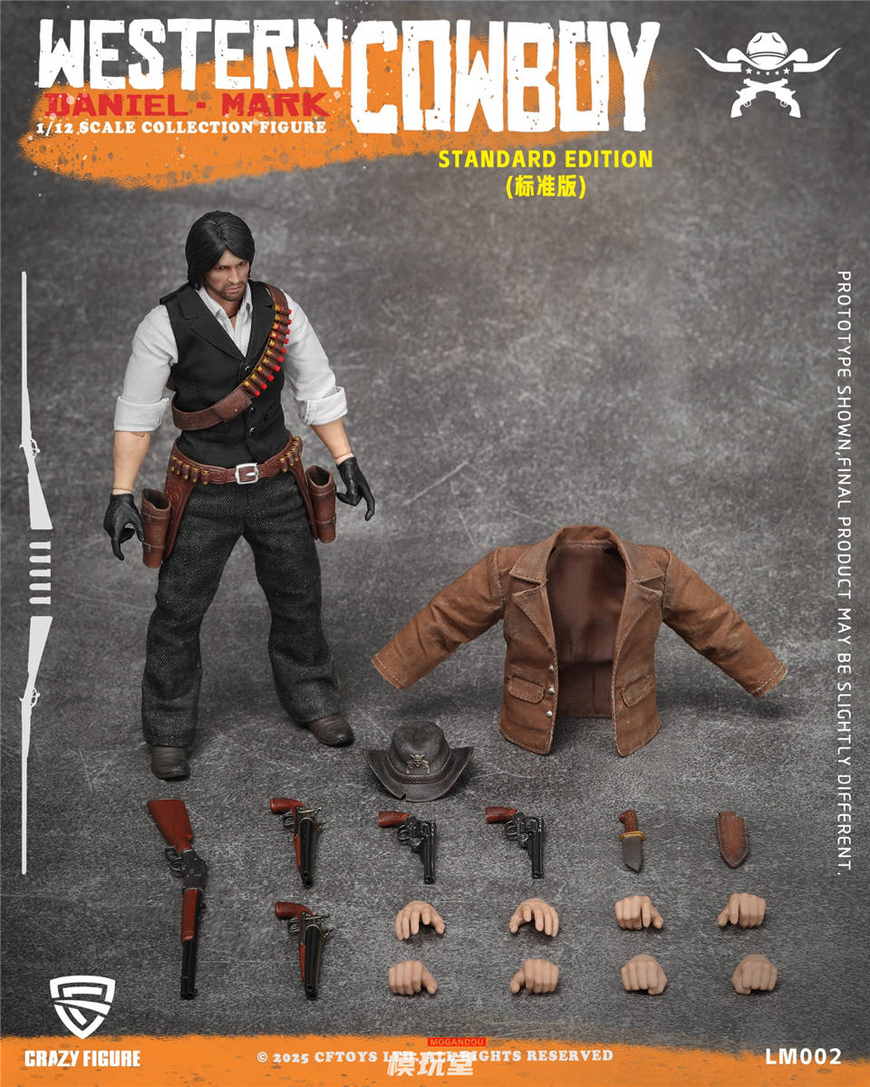 予約 CFTOYS 1/12 ウエスタン カウボーイ ダニエル・マック 予約特典