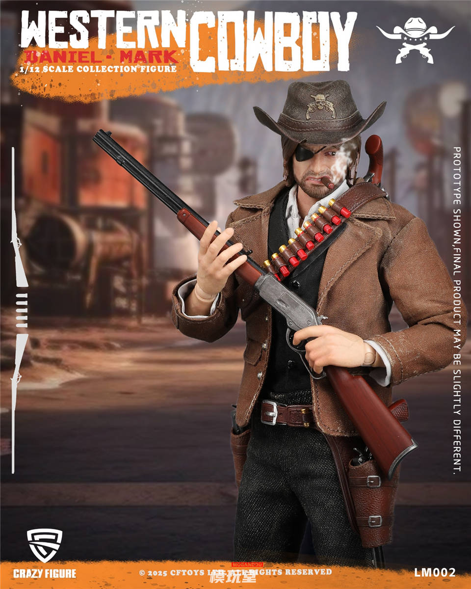 予約 CFTOYS 1/12 ウエスタン カウボーイ ダニエル・マック 予約特典