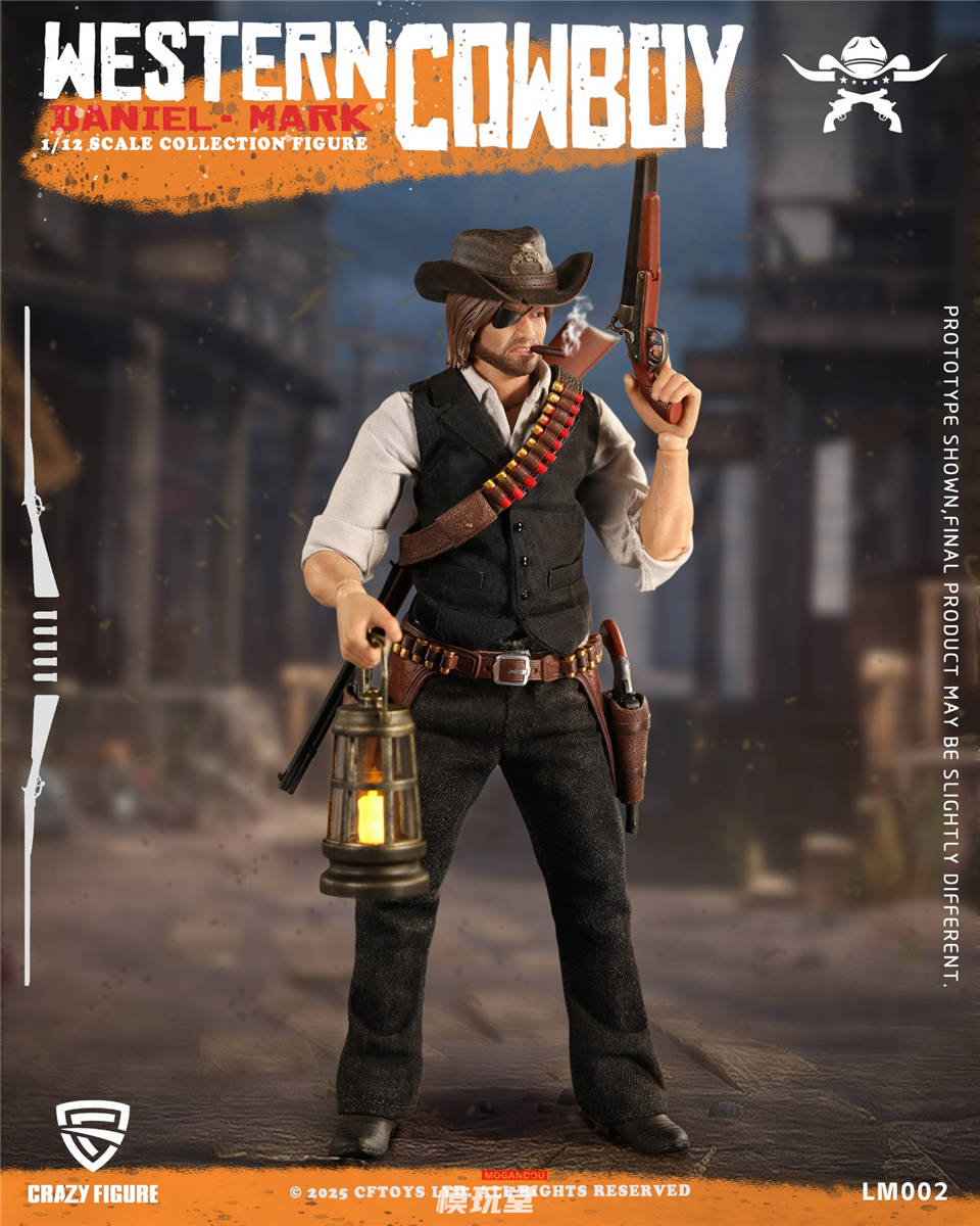 予約 CFTOYS 1/12 ウエスタン カウボーイ ダニエル・マック 予約特典