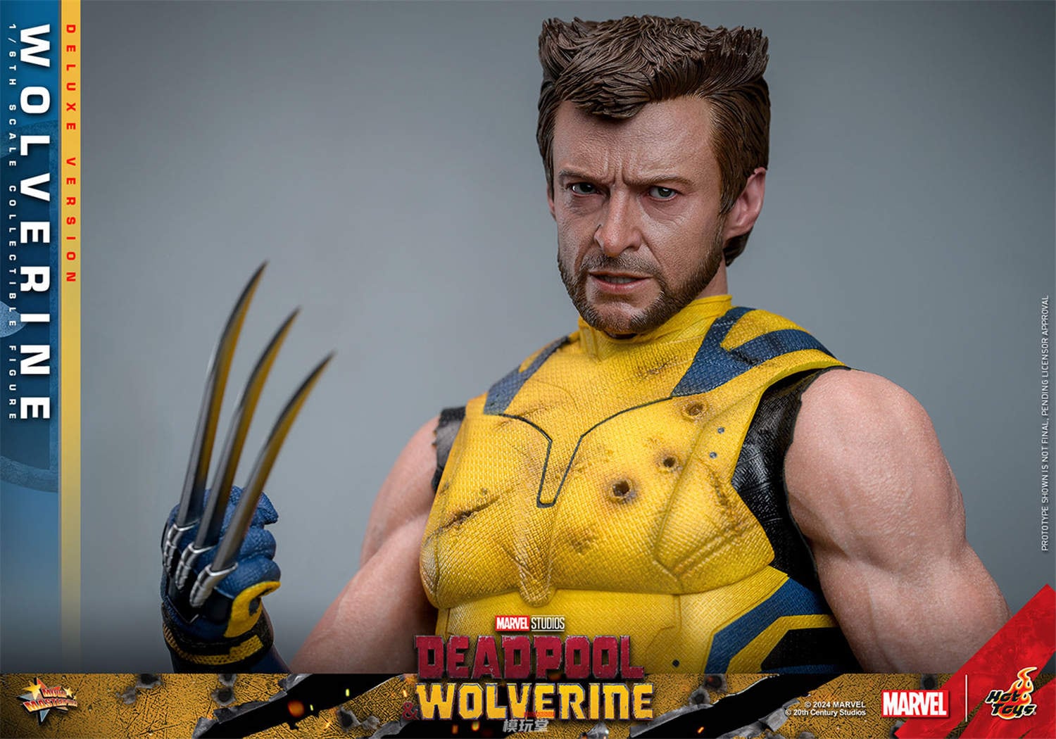 ホットトイズ デットプール＆ウルヴァリン DX版 ボーナスアクセサリー付き ムービー・マスターピース】『デッドプール＆ウルヴァリン』1/6