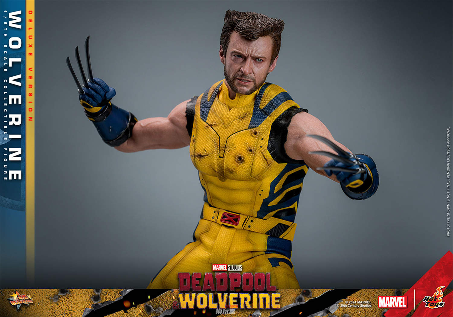 ホットトイズ 1/6スケールフィギュア　ウルヴァリン［ボーナスアクセサリー付き］ ホットトイズ 1/6 『デッドプール＆ウルヴァリン』 ウルヴァリン