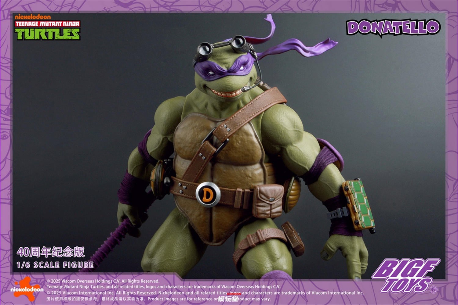 予約 BIGFTOYS 1/6 『ミュータント・タートルズ』 ドナテロ 40