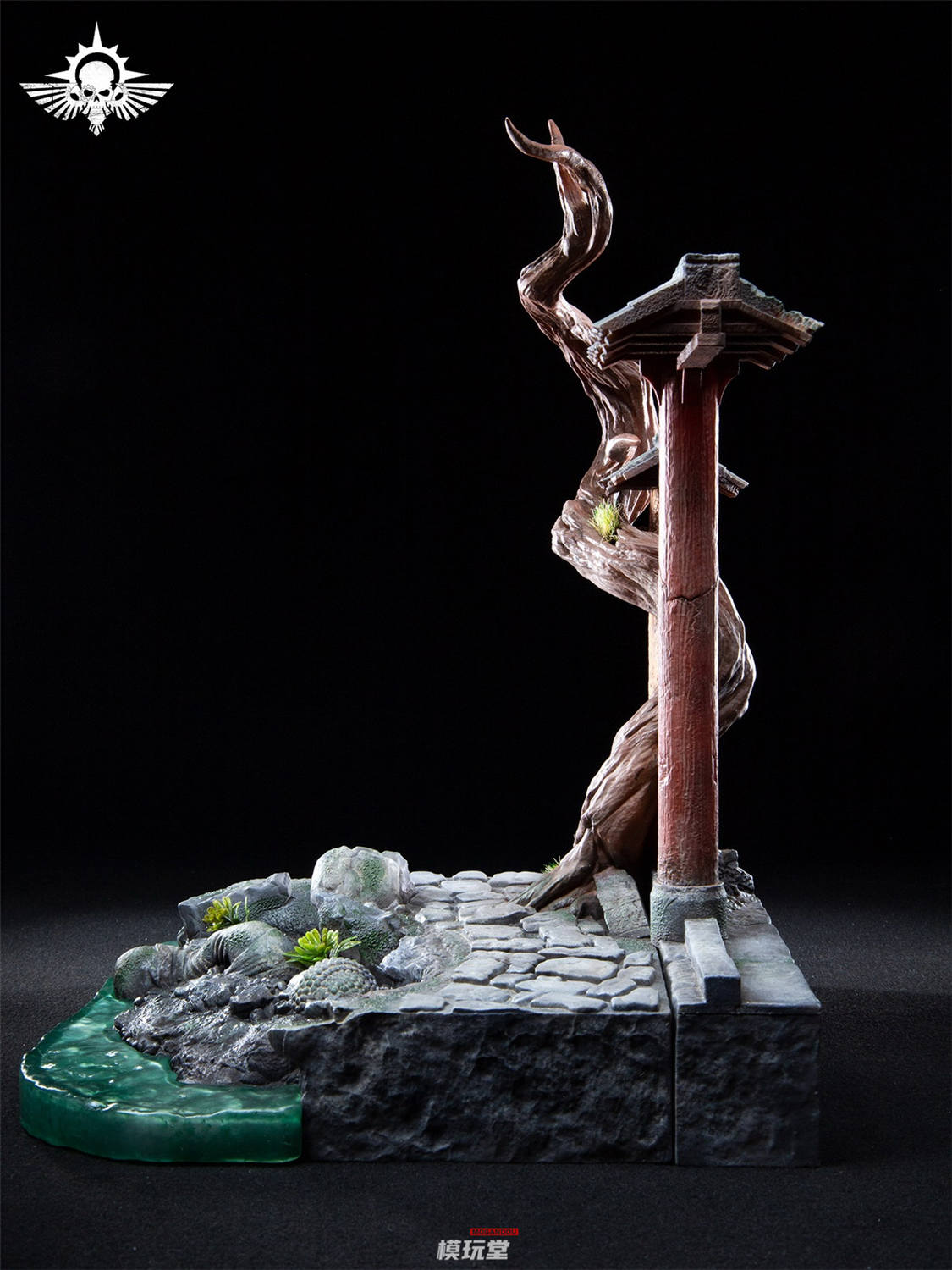 予約 猩嵐工坊 1/12 古風シリーズ 荒寂の古刹 GF001 Desolate Ancient