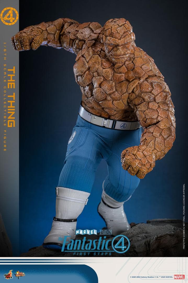【新品未開封】ホットトイズ 1/6 ザ・シング ファンタスティック4 ホットトイズ 1/6 『ファンタスティック 4 ファースト・ステップ』 ザ