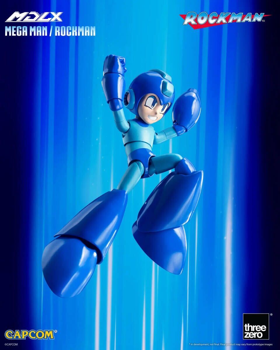 threezero MDLX メガマン / ロックマン 未開封新品 3Z0572 Mega Man