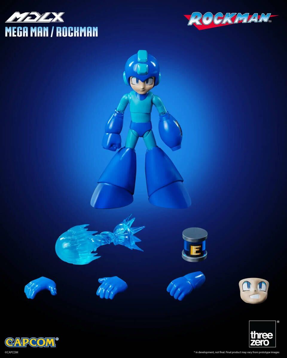 threezero MDLX メガマン / ロックマン 未開封新品 3Z0572 Mega Man