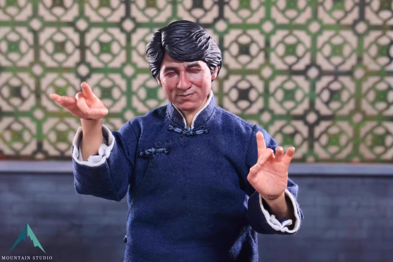 新品未使用 1/12 ジャッキー アクションフィギュア 酔拳 Mountain 酔拳