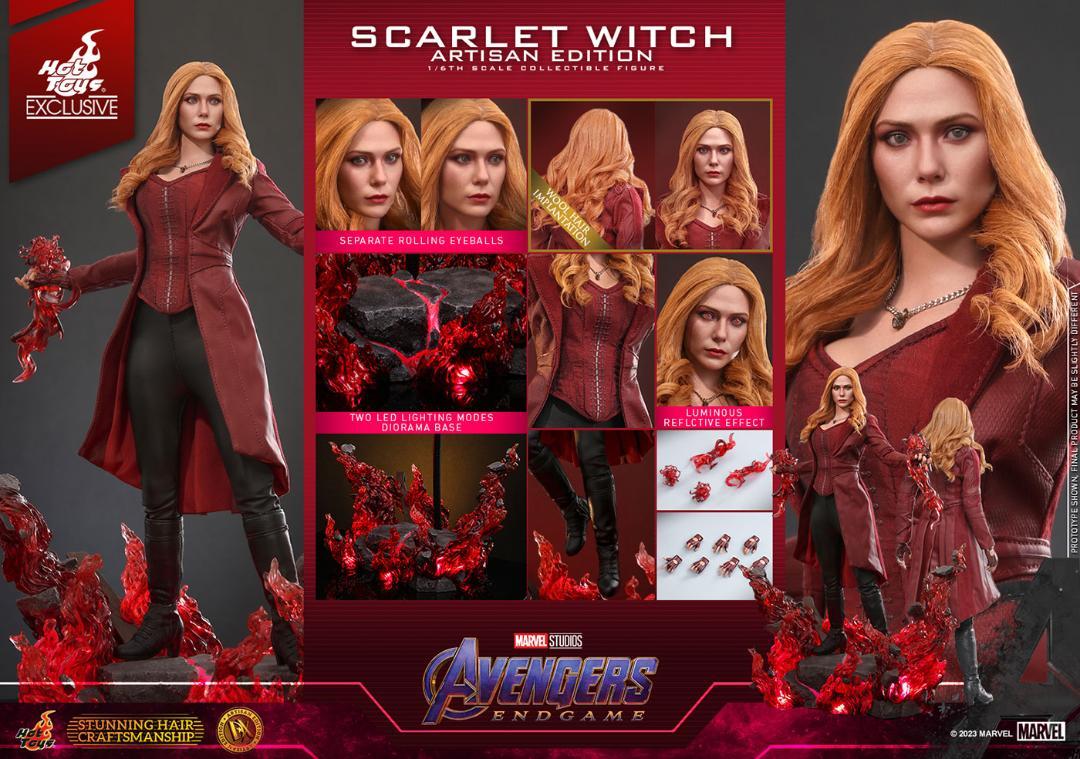 新品 ホットトイズ DX アルチザン スカーレット・ウィッチ DX36AE Hot Toys - ホットトイズ 1/6 DX アルチザン スカーレット