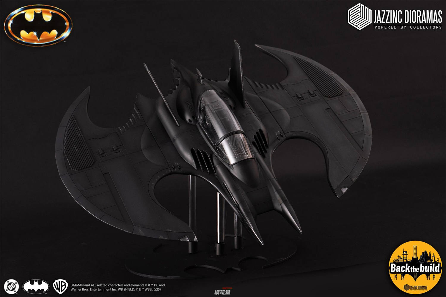 予約 Jazzinc Dioramas 1/12 『バットマン 1989』 バットウィング Set1