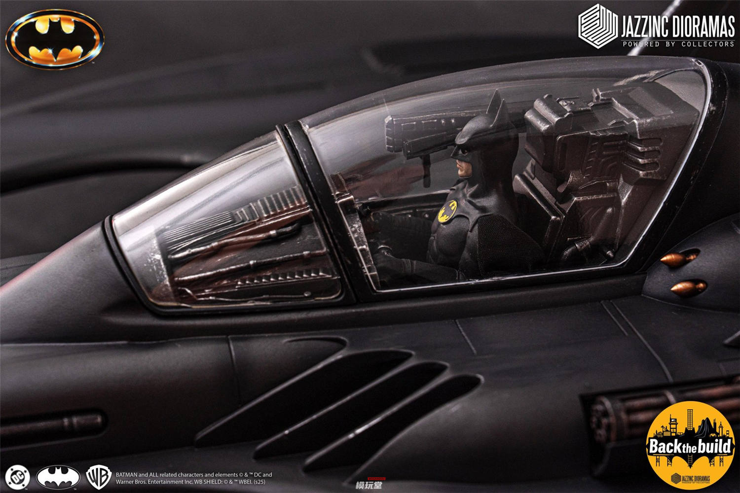 予約 Jazzinc Dioramas 1/12 『バットマン 1989』 バットウィング Set1