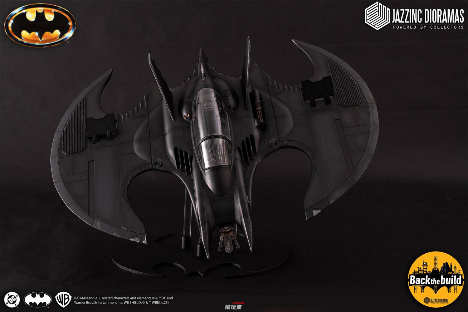 予約 Jazzinc Dioramas 1/12 『バットマン 1989』 バットウィング Set1