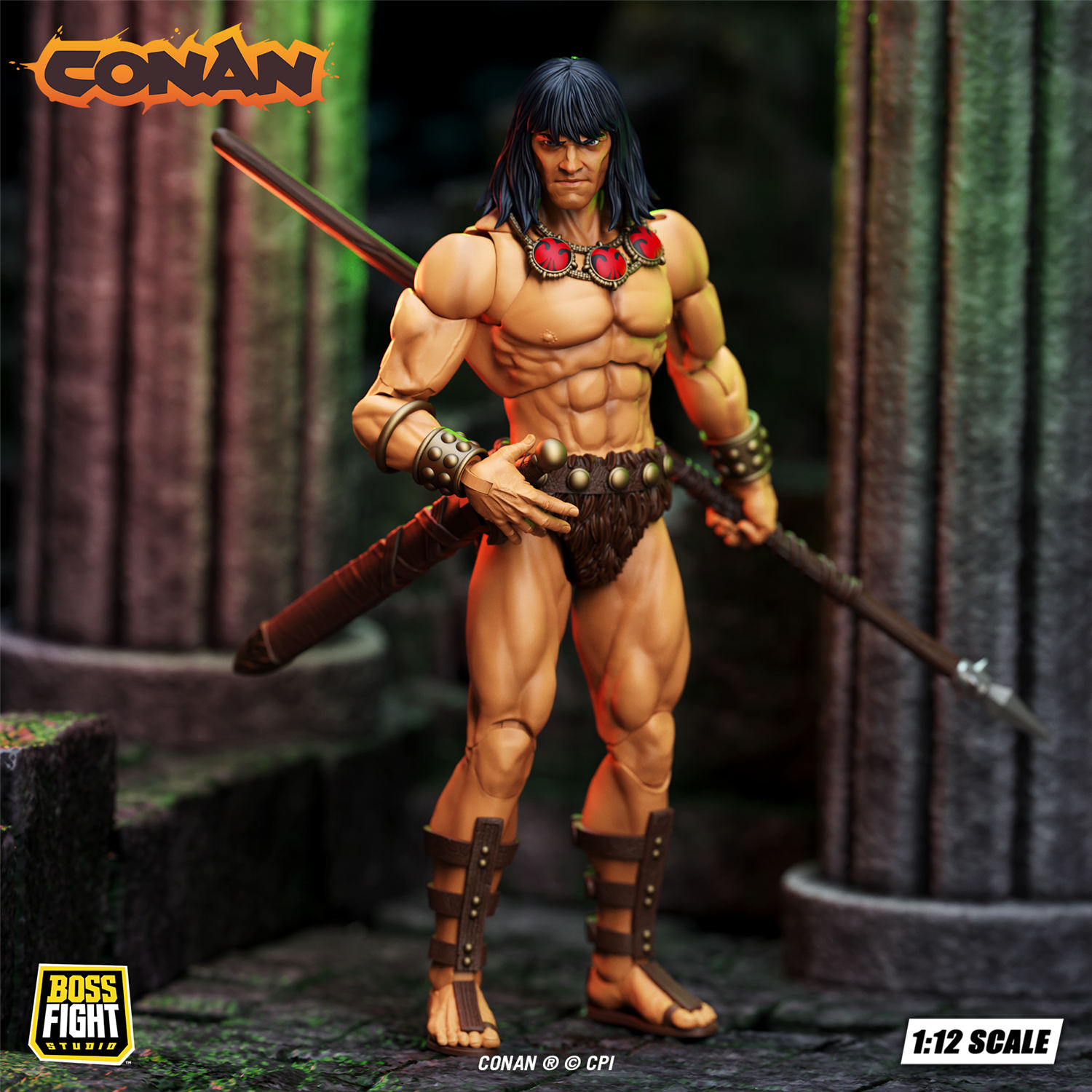 予約 Boss Fight Studio 1/12 エピック H.A.C.K.S. コナン・ザ