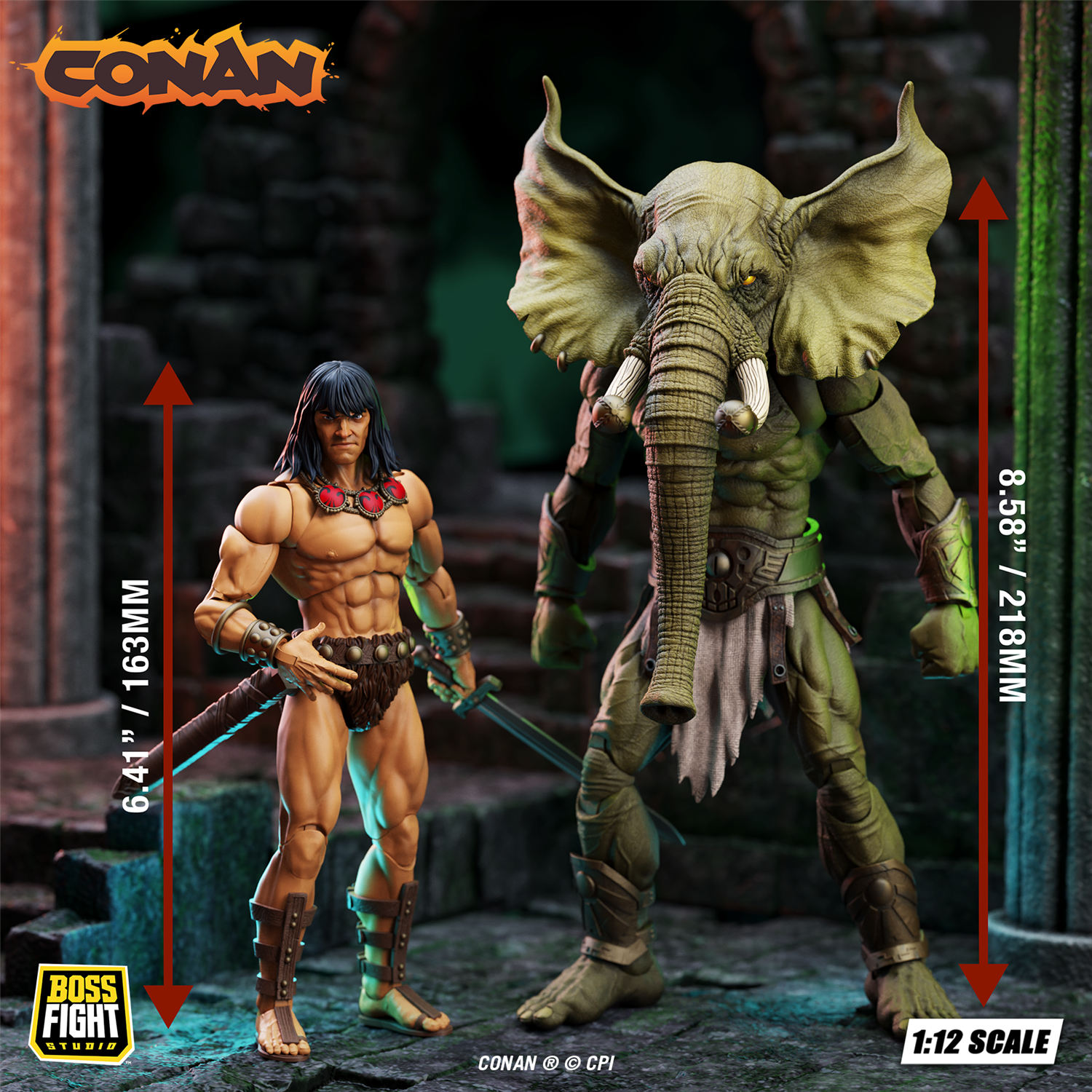 RCサクセション レッドウォーリアーズ バービーボーイズ LD 10枚 予約 Boss Fight Studio 1/12 エピック H.A.C.K.S. コナン・ザ