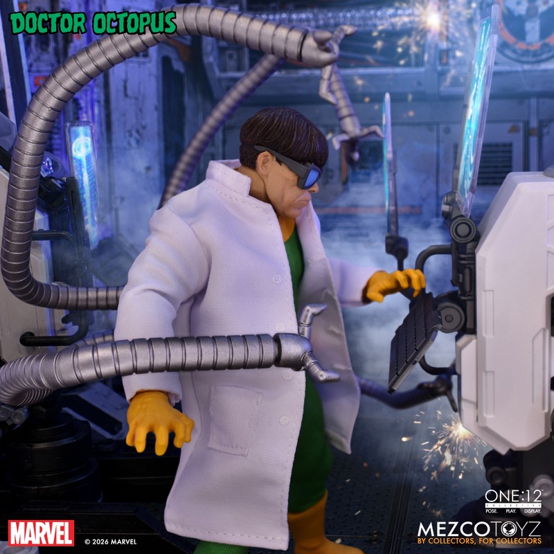 予約 Mezco Toyz 1/12 『マーベル』 ドクター・オクトパス MEZ76257